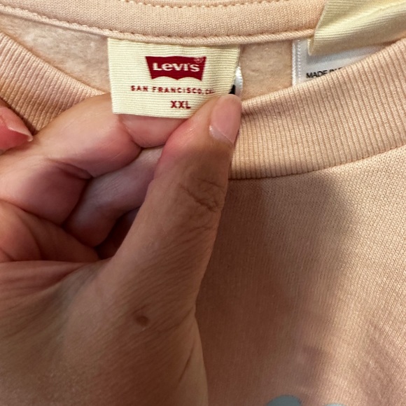 Levi’s cropped sweatshirt XL - Picture 3 of 3